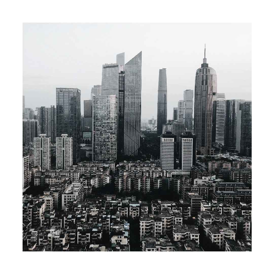 Black & White Skyline