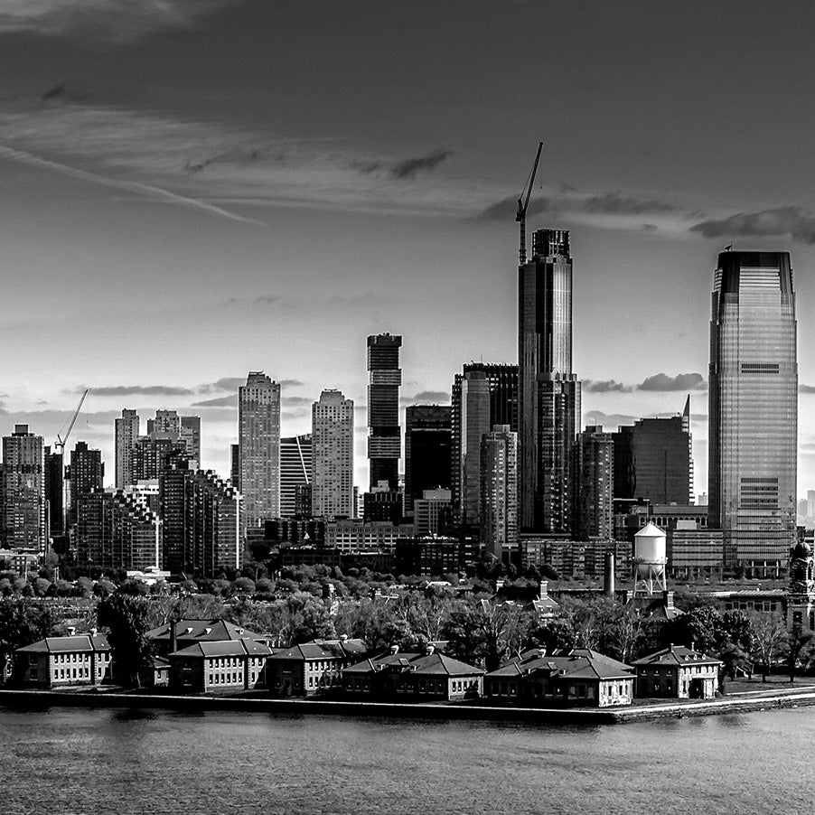 Chicago Skyline Monochrome