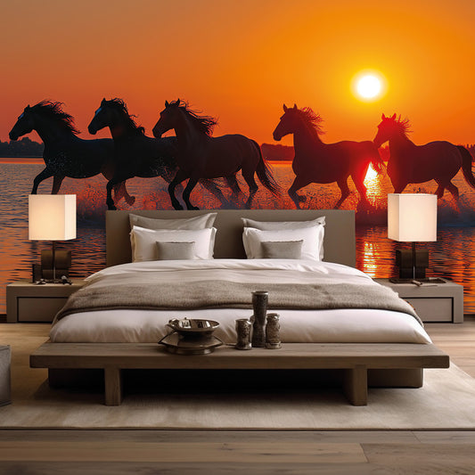 Cavalli al Tramonto